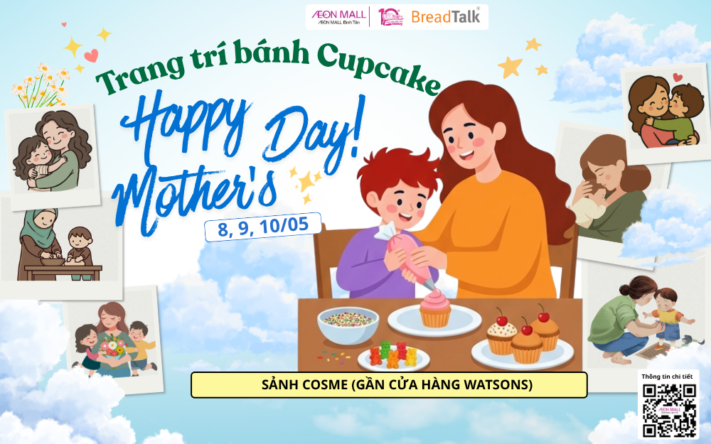 TRANG TRÍ BÁNH CUPCAKE