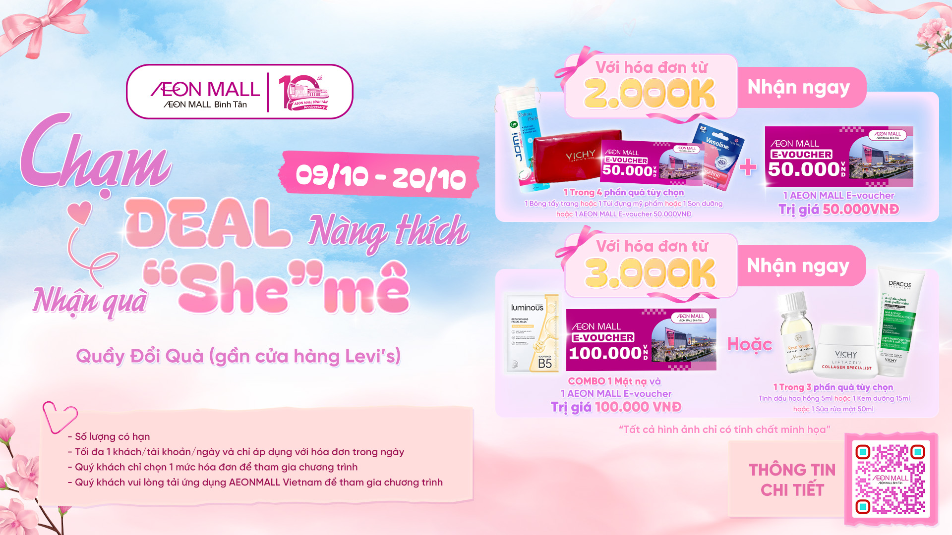 CHẠM "DEAL" NÀNG THÍCH - NHẬN QUÀ "SHE" MÊ