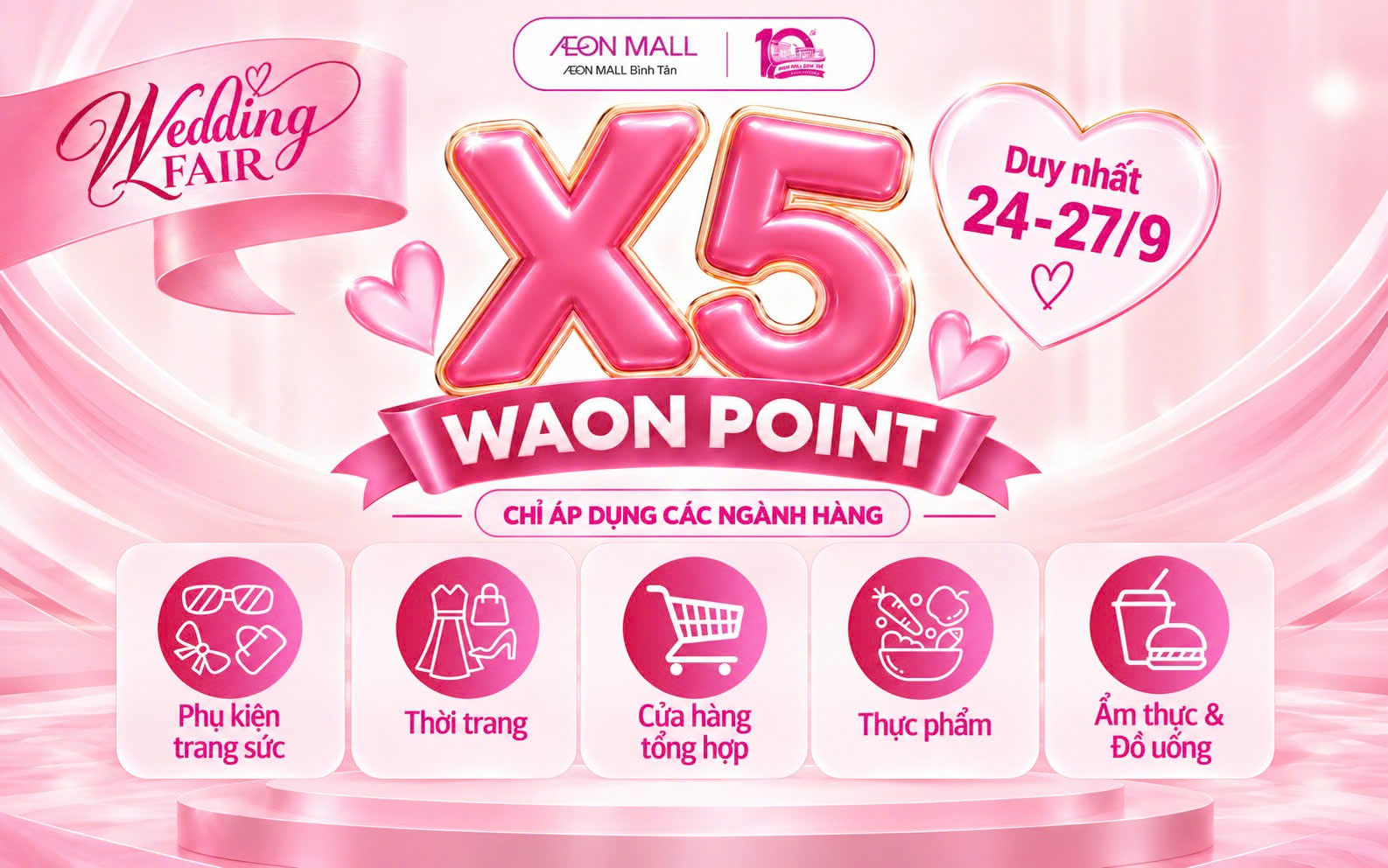 WEDDING FAIR - X5 WAON
