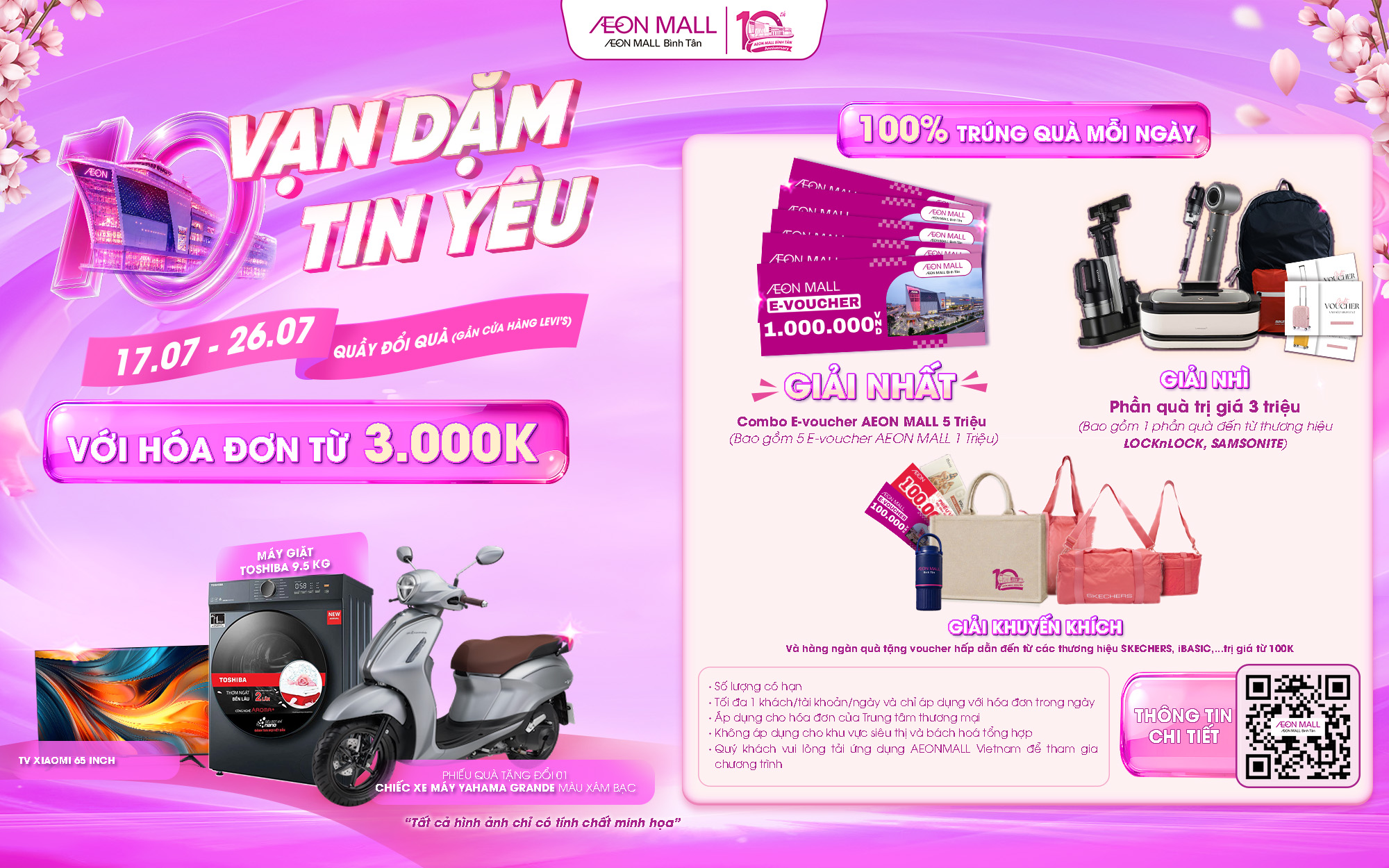 SINH NHẬT 10 TUỔI - 100% TRÚNG QUÀ MỖI NGÀY