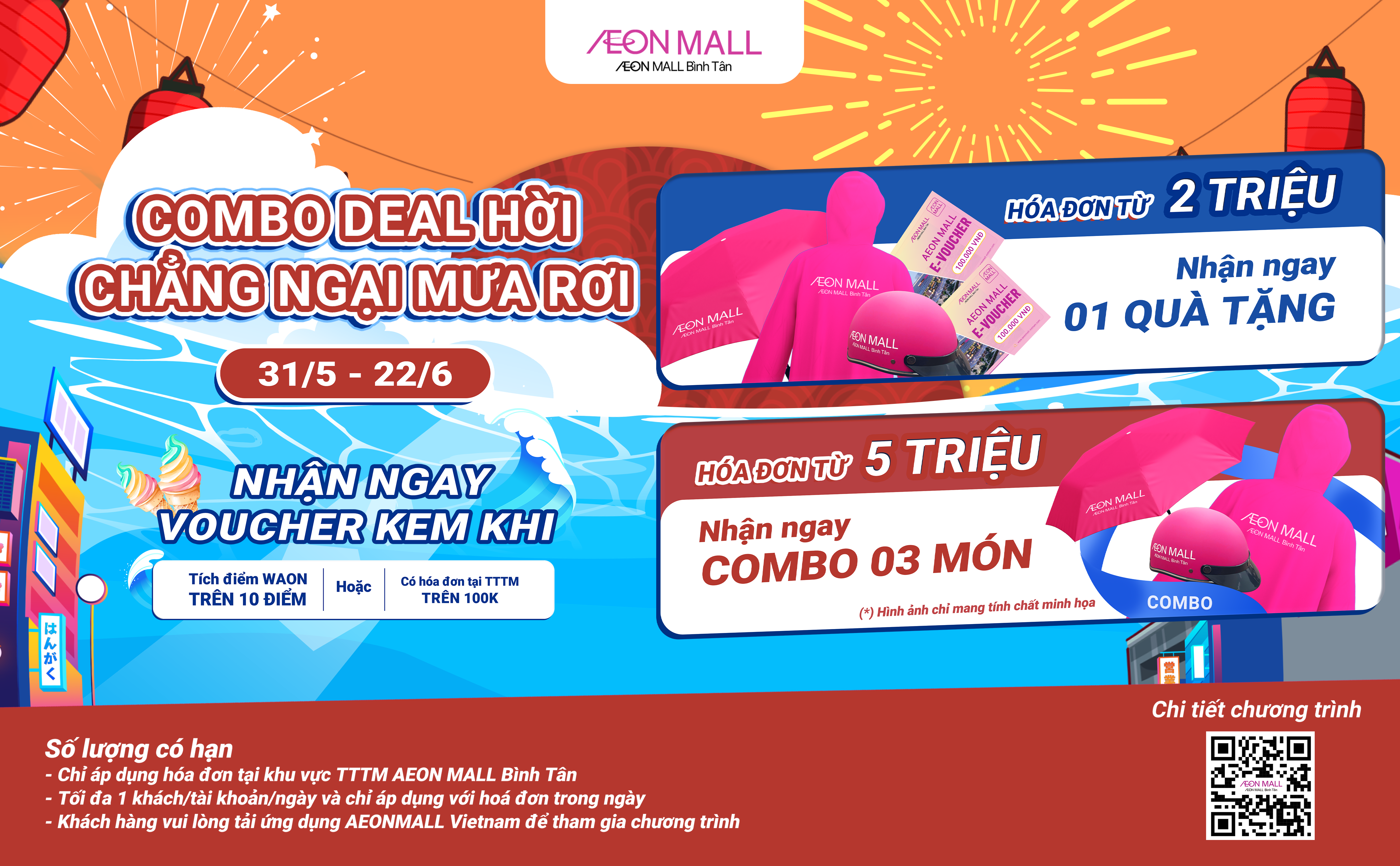 COMBO DEAL HỜI - CHẲNG NGẠI MƯA RƠI