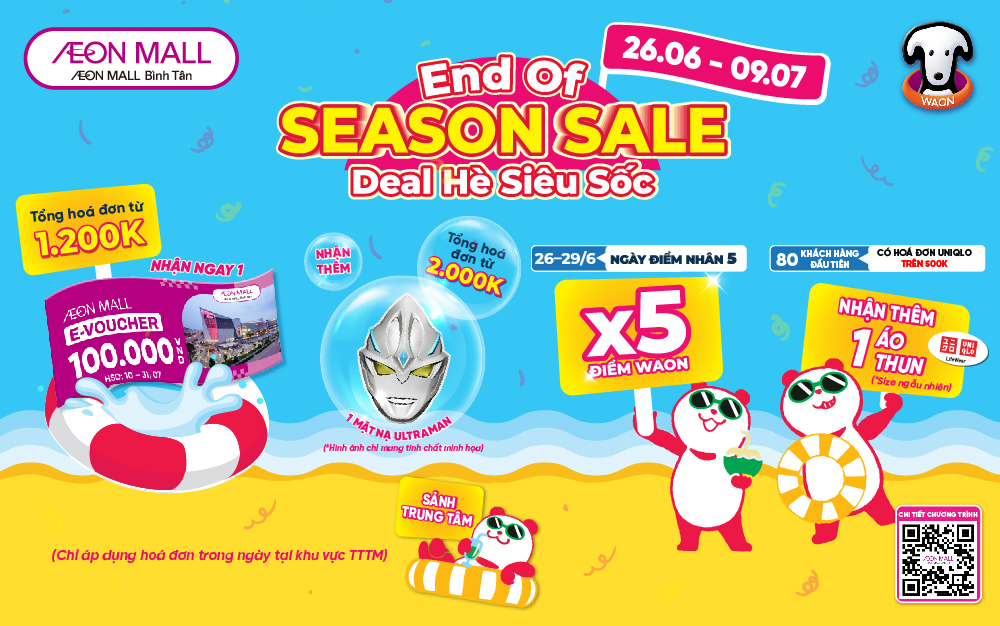 END OF SEASON SALES - DEAL HÈ SIÊU SỐC