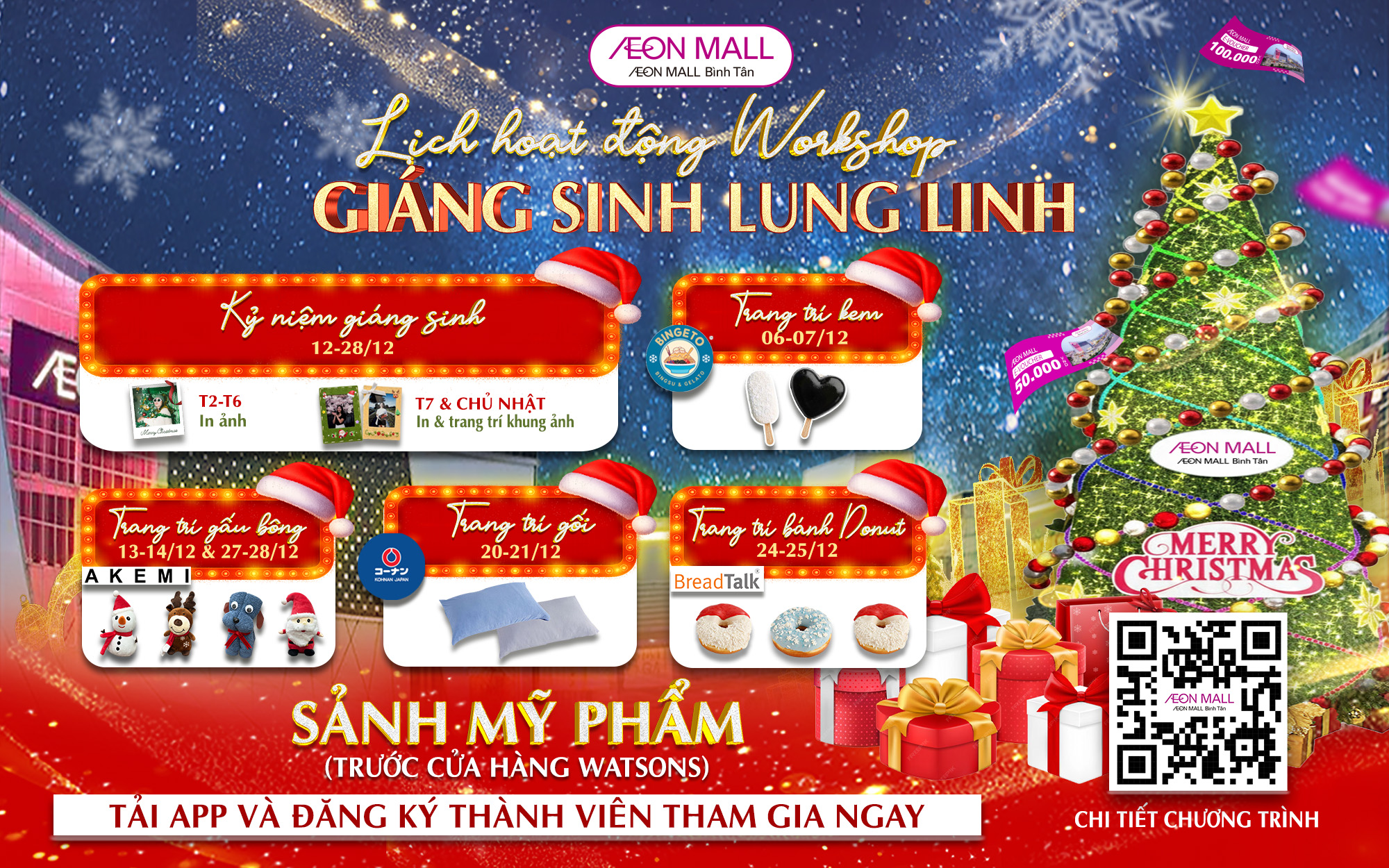 WORKSHOP GIÁNG SINH LUNG LINH