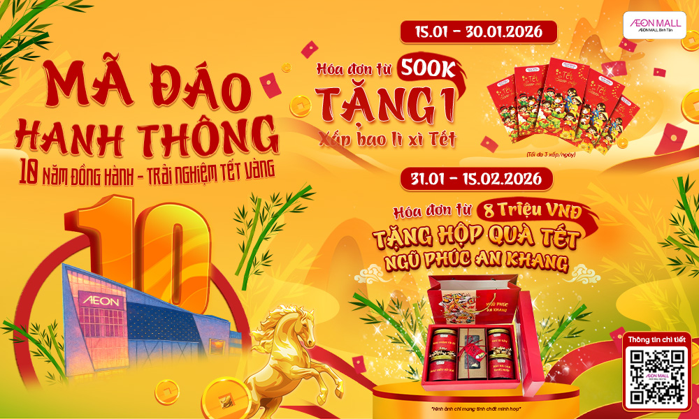 10 NĂM ĐỒNG HÀNH: TRẢI NGHIỆM TẾT VÀNG – MÃ ĐÁO HANH THÔNG