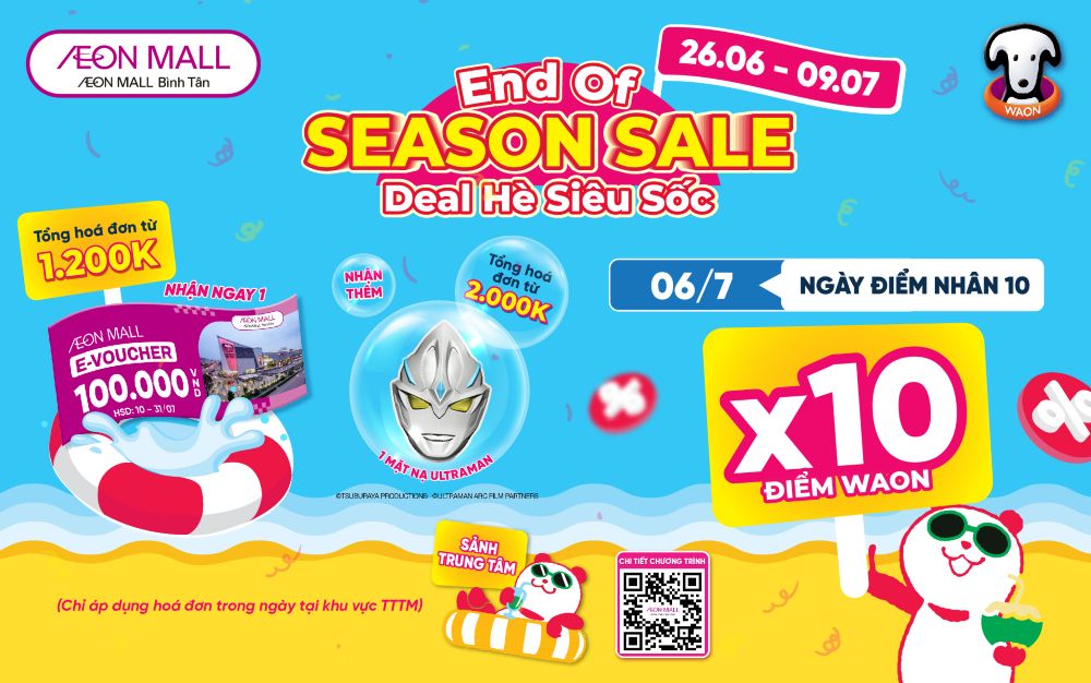 END OF SEASON SALES - DEAL HÈ SIÊU SỐC
