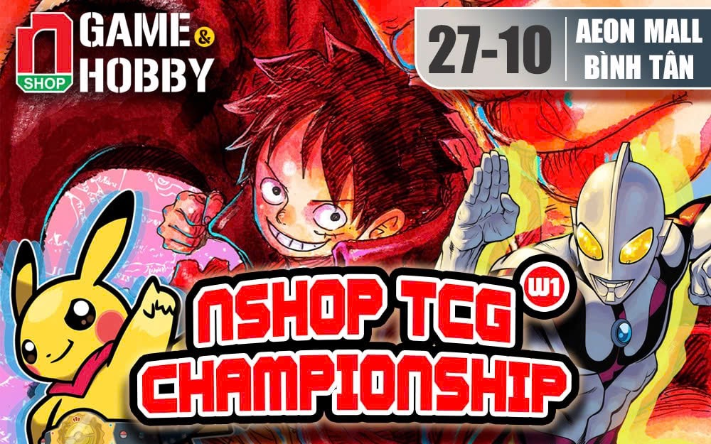 nShop Trading Card Game Championship [W1] - Sự kiện TCG 27/10