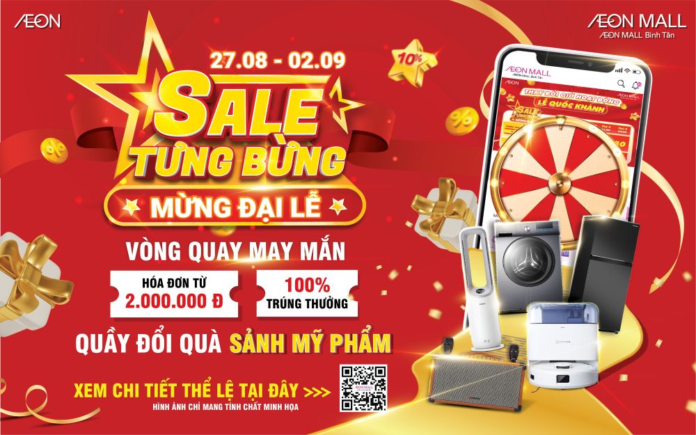 SALE TƯNG BỪNG - MỪNG ĐẠI LỄ 2025