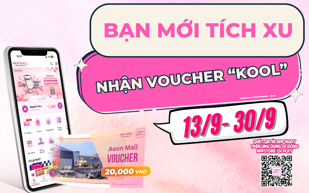 BẠN MỚI TÍCH XU - NHẬN VOUCHER "KOOL"