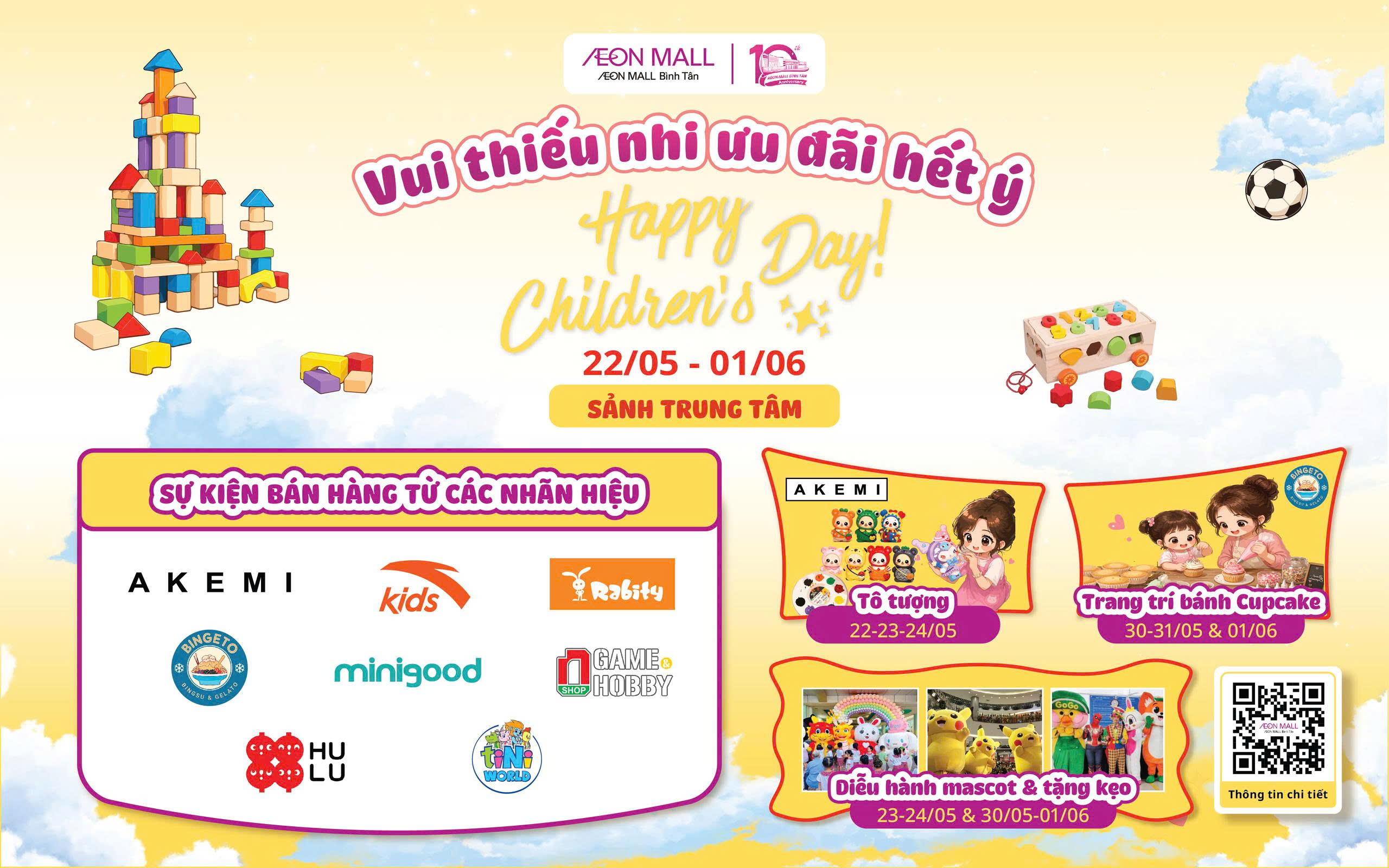 VUI THIẾU NHI – ƯU ĐÃI HẾT Ý
