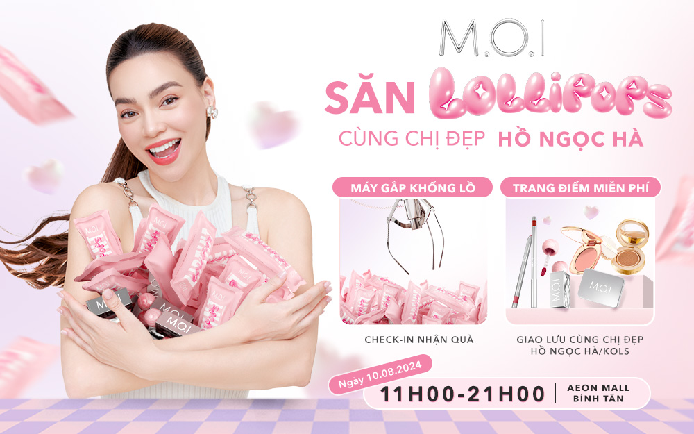 M.O.I - SĂN LOLLIPOPS CÙNG CHỊ ĐẸP HỒ NGỌC HÀ