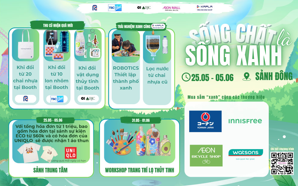 SỐNG CHẤT LÀ SỐNG XANH