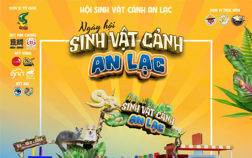 NGÀY HỘI SINH VẬT CẢNH AN LẠC 2026