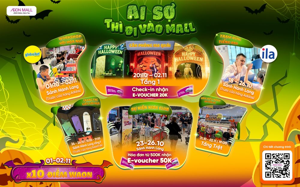 HALLOWEEN - AI SỢ THÌ ĐI VÀO MALL