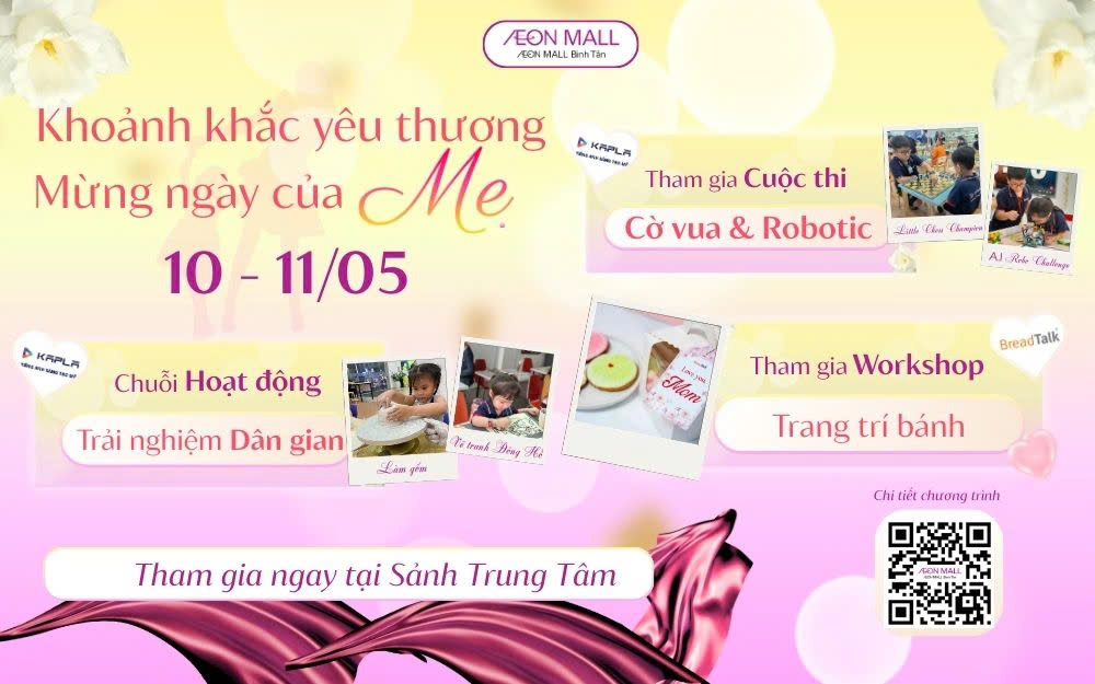 Khoảnh khắc yêu thương - Mừng ngày của Mẹ