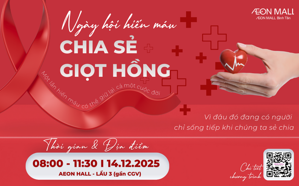 NGÀY HỘI HIẾN MÁU - CHIA SẺ GIỌT HÔNG