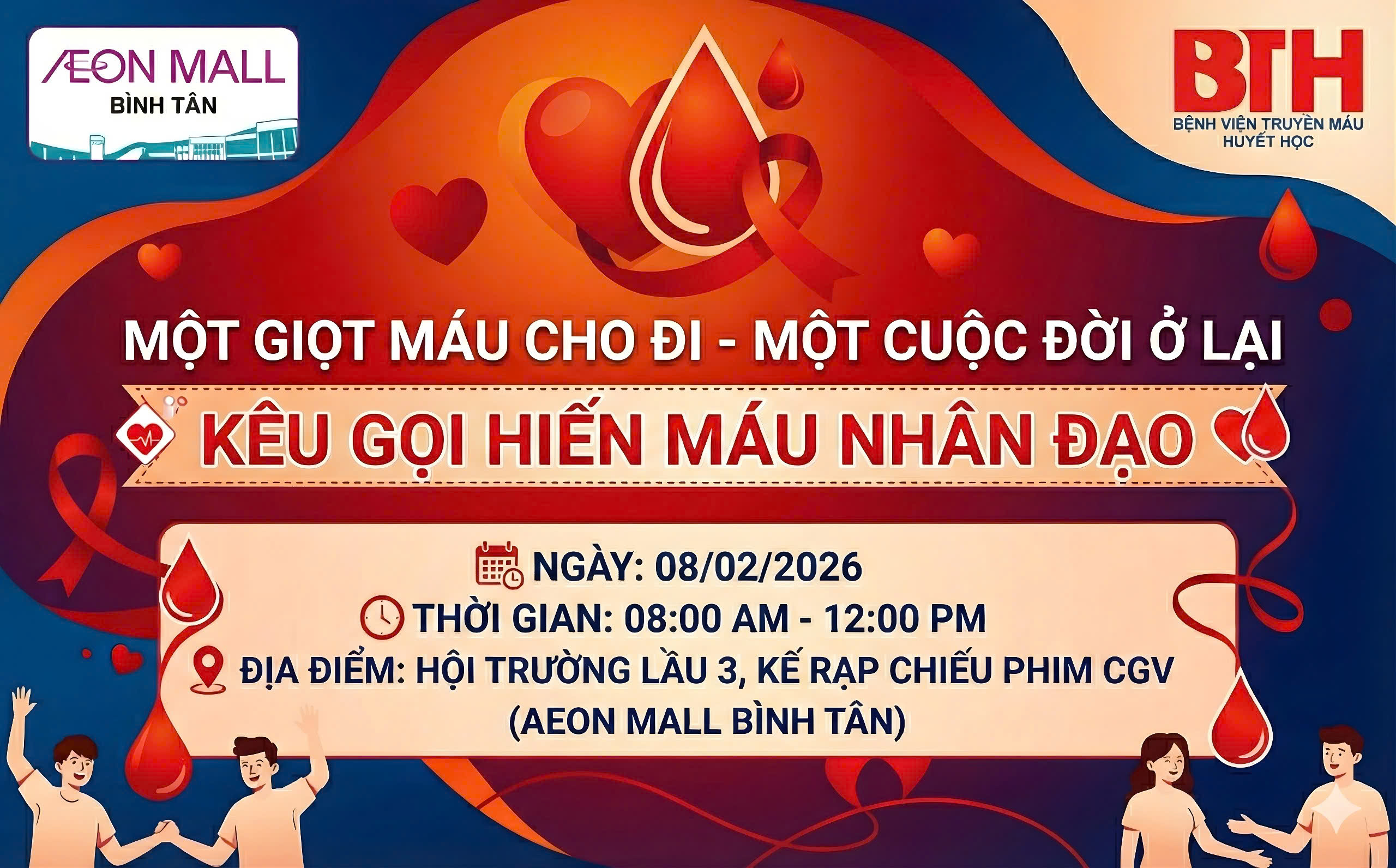 NGÀY HỘI HIẾN MÁU THÁNG 2