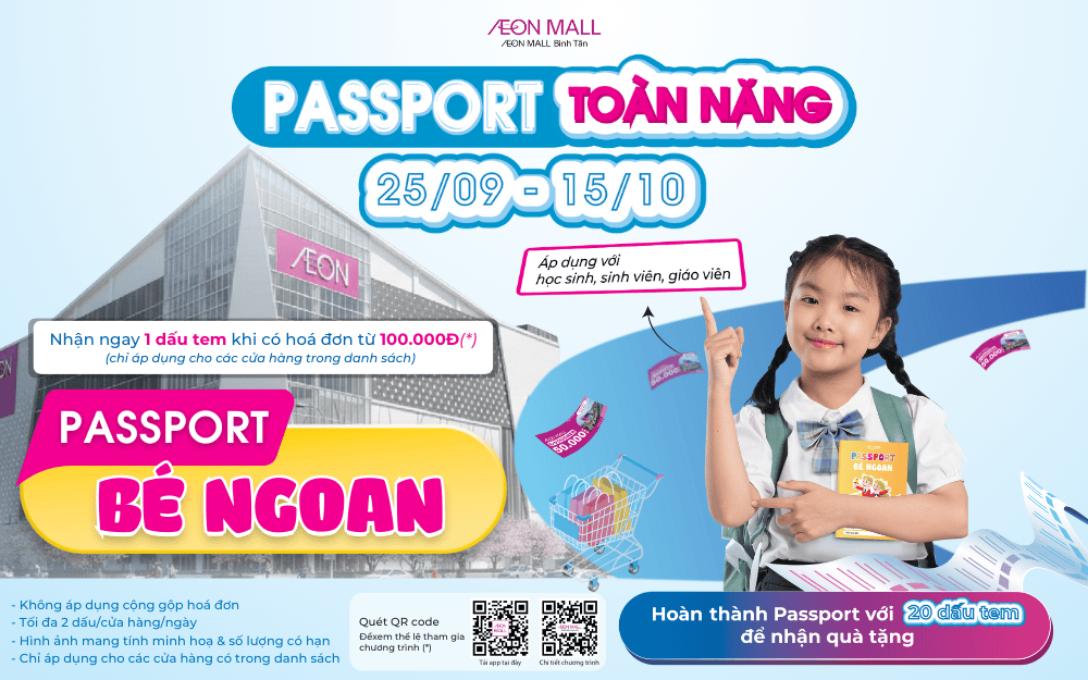 "PASSPORT TOÀN NĂNG"- PASSPORT BÉ NGOAN