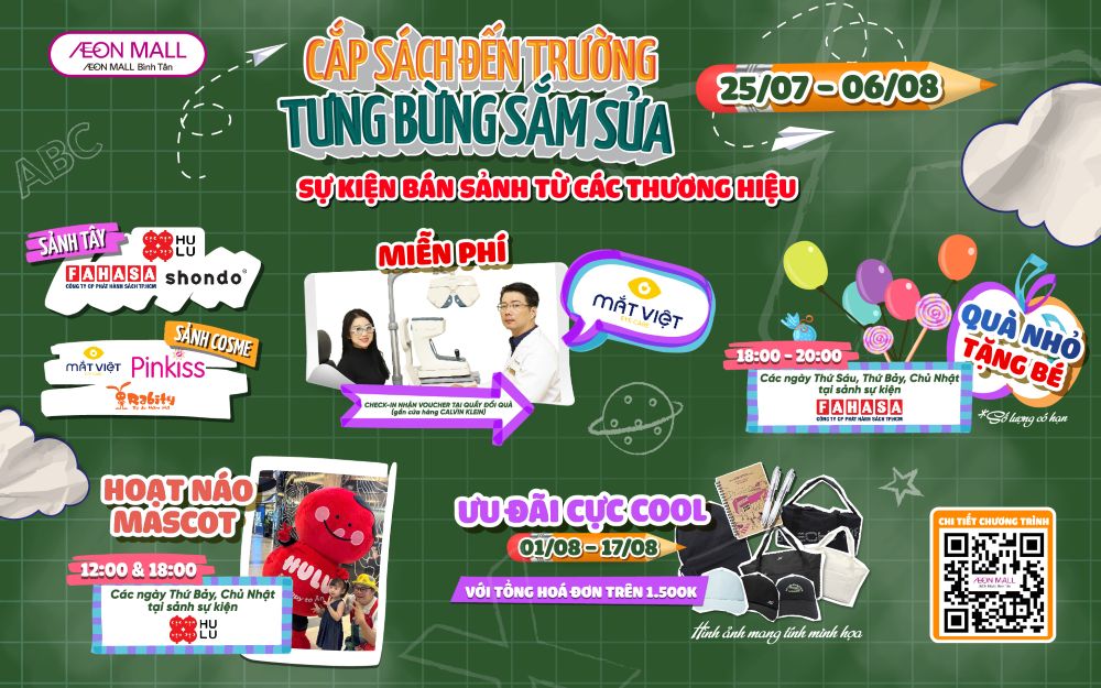 CẮP SÁCH ĐẾN TRƯỜNG - TƯNG BỪNG SẮM SỬA
