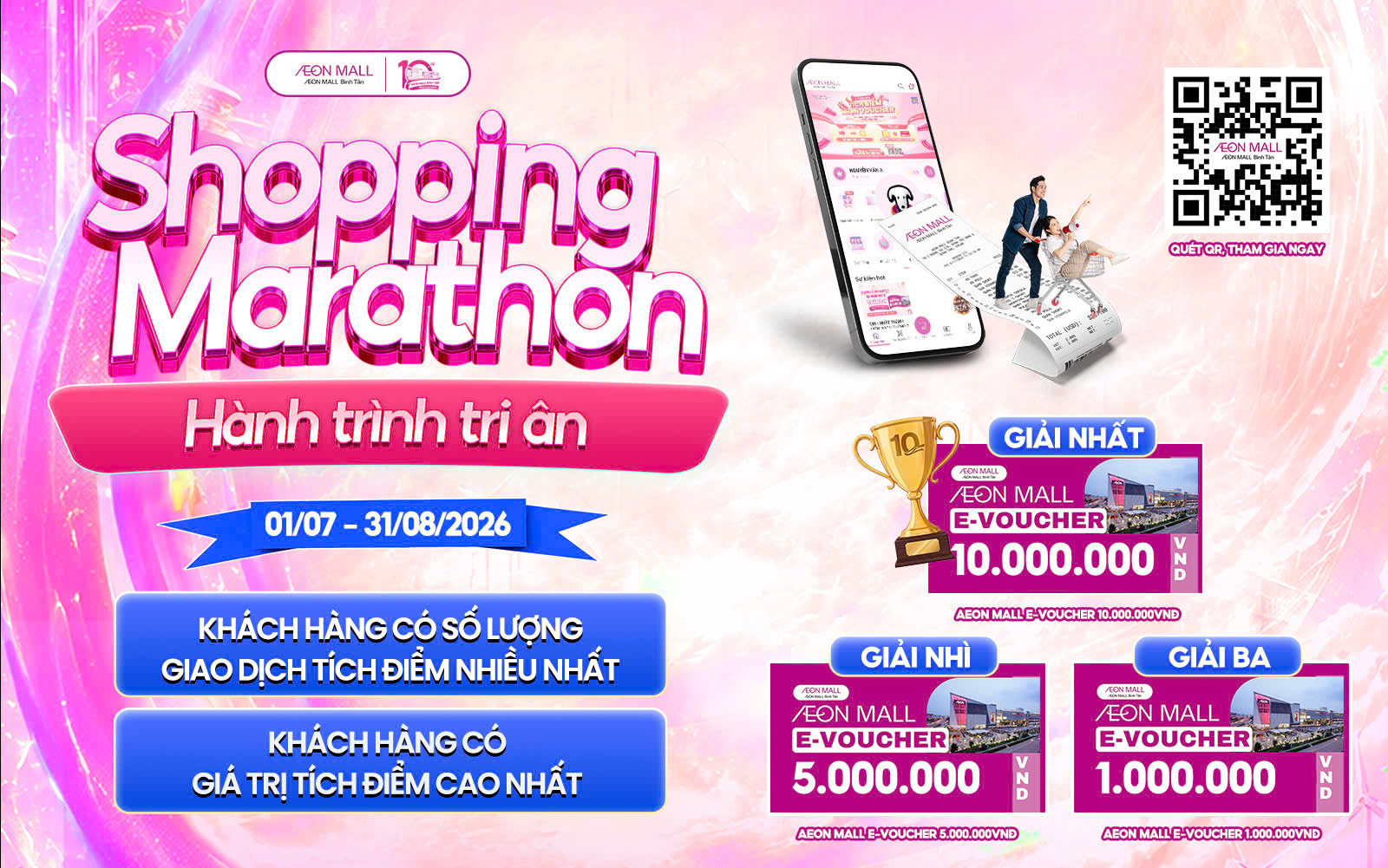 SHOPPING MARATHON 2026 - HÀNH TRÌNH TRI ÂN