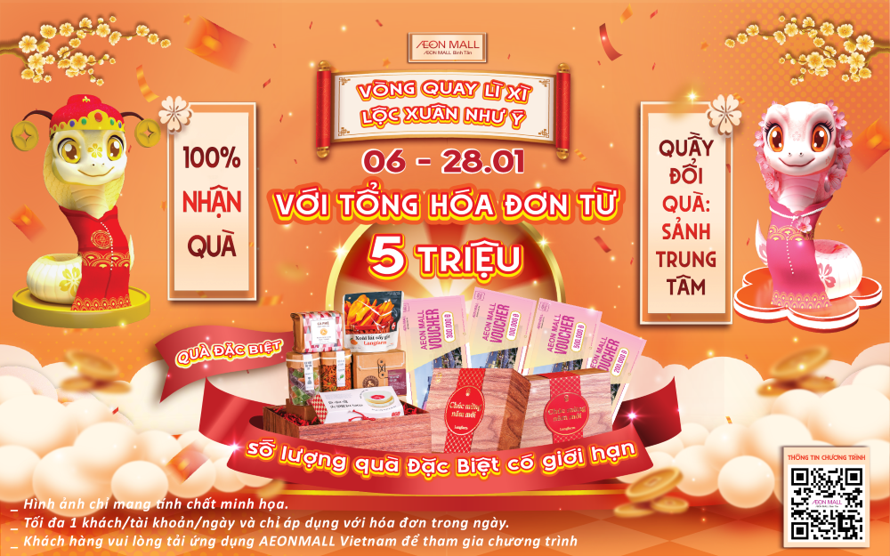 VÒNG QUAY LÌ XÌ - LỘC XUÂN NHƯ Ý