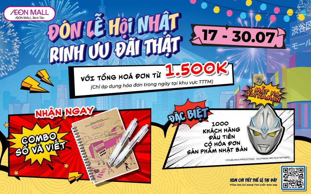 ĐÓN LỄ HỘI NHẬT - RINH ƯU ĐÃI THẬT