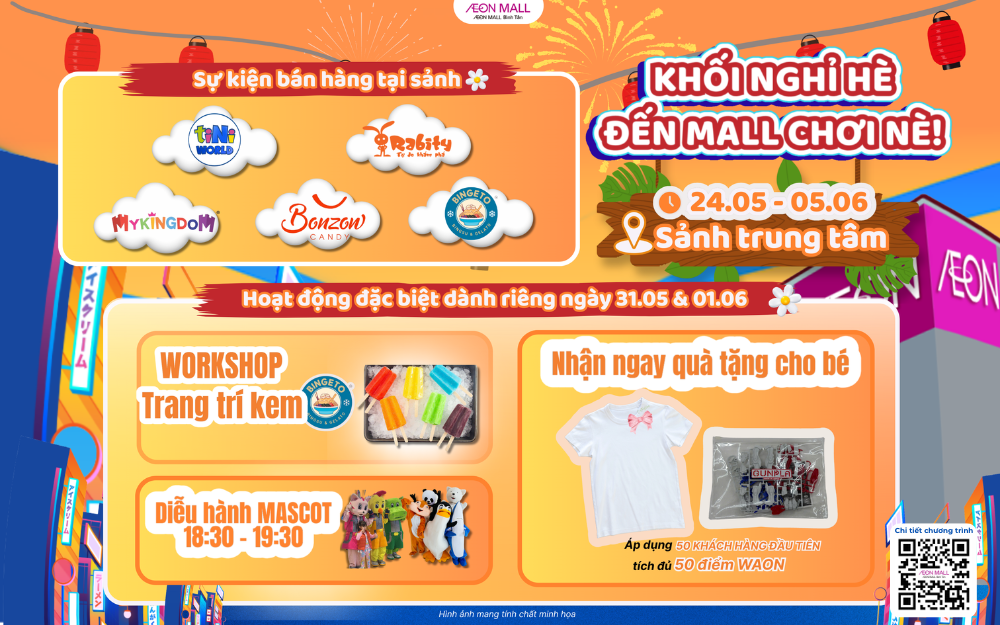 KHỐI NGHỈ HÈ - ĐẾN MALL CHƠI NÈ