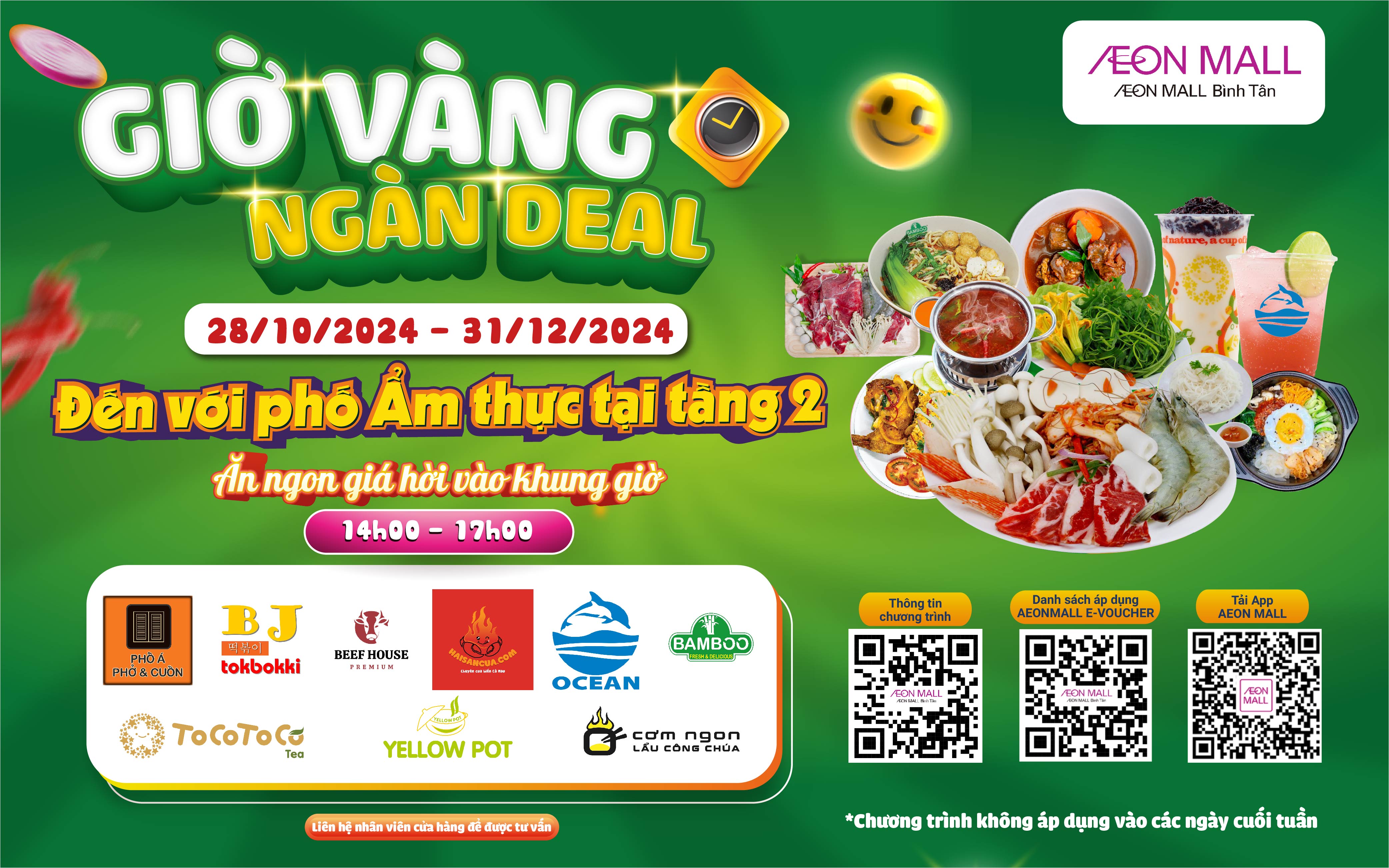 [PHỐ ẨM THỰC] GIỜ VÀNG NGÀN DEAL