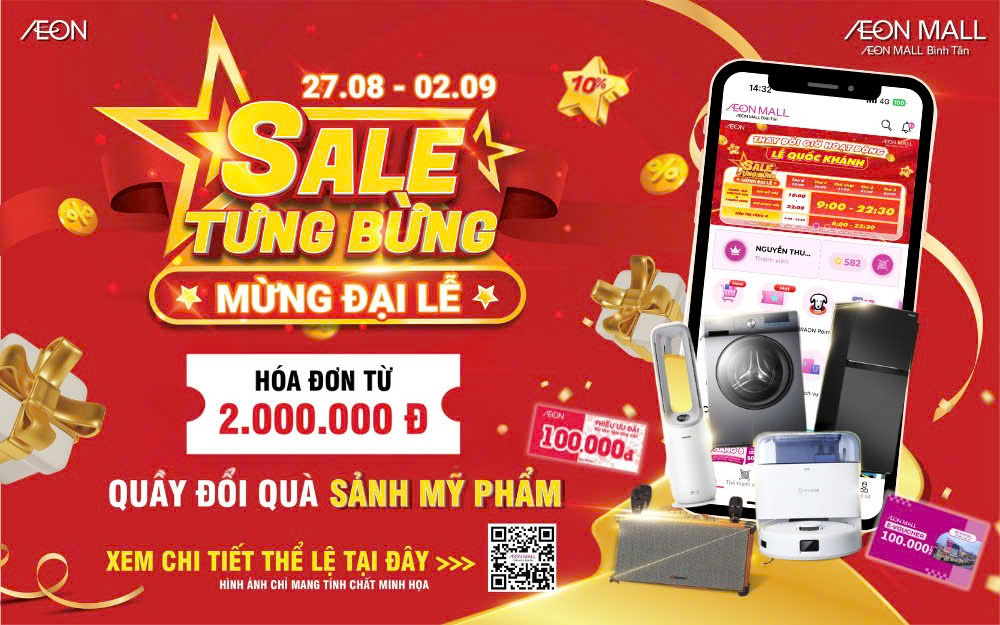 SALE TƯNG BỪNG - MỪNG ĐẠI LỄ 2025