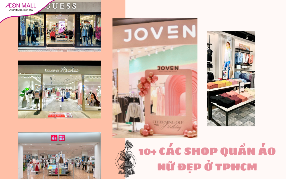 Top 10+ các shop quần áo nữ đẹp ở TPHCM 2024