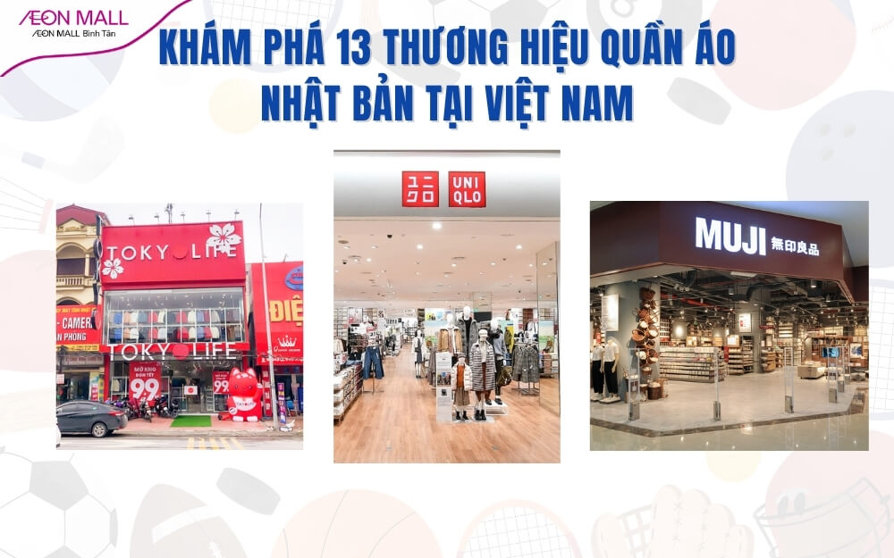 Khám phá 13 thương hiệu quần áo Nhật Bản tại Việt Nam