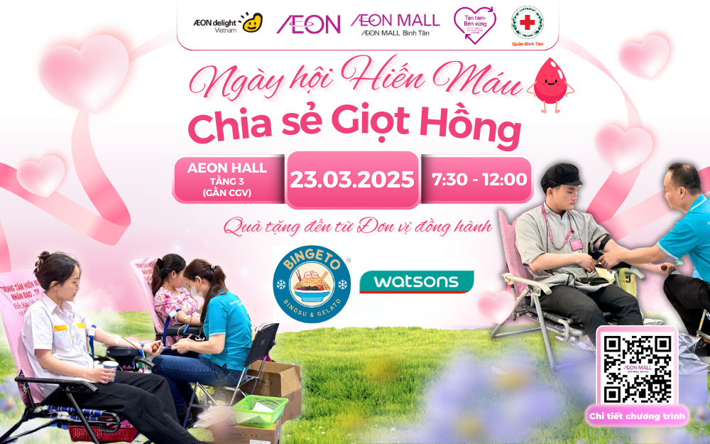 Chia sẻ giọt hồng tháng 3 2025