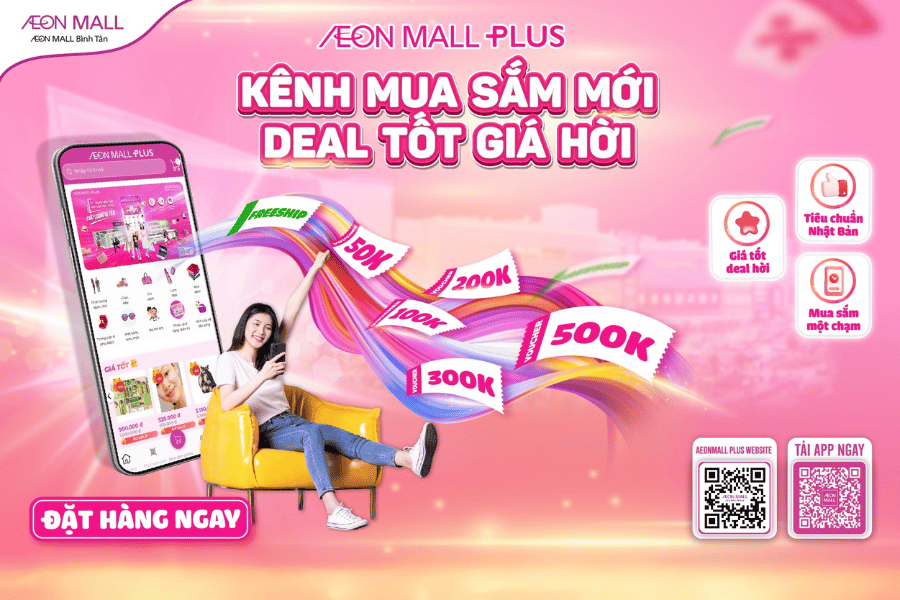 Shopping online thông minh: Hướng dẫn mua sắm tiện lợi tại AEON MALL PLUS