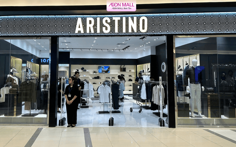 ARISTINO KHAI TRƯƠNG TẠI AEON MALL BÌNH TÂN: Ưu Đãi & Dịch Vụ Đẳng Cấp Cho Quý Ông!