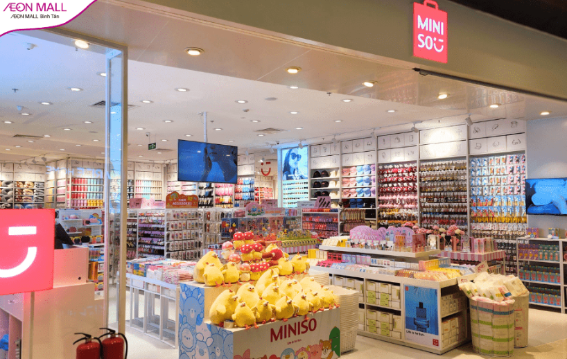 MINISO CHÍNH THỨC KHAI TRƯƠNG TẠI AEON MALL BÌNH TÂN