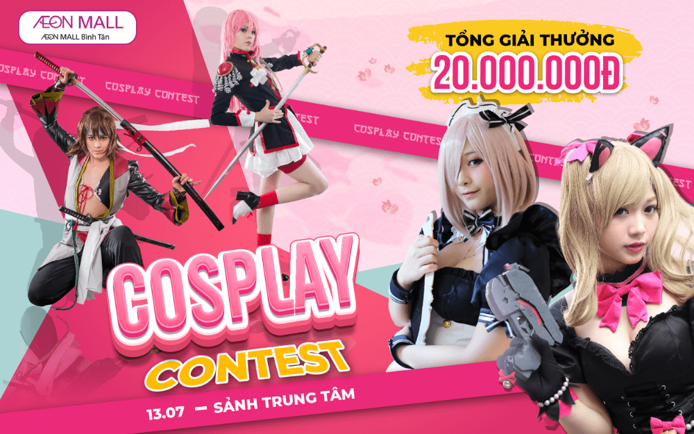 Sự kiện Cosplay đầy ấn tượng tại AEON MALL Bình Tân