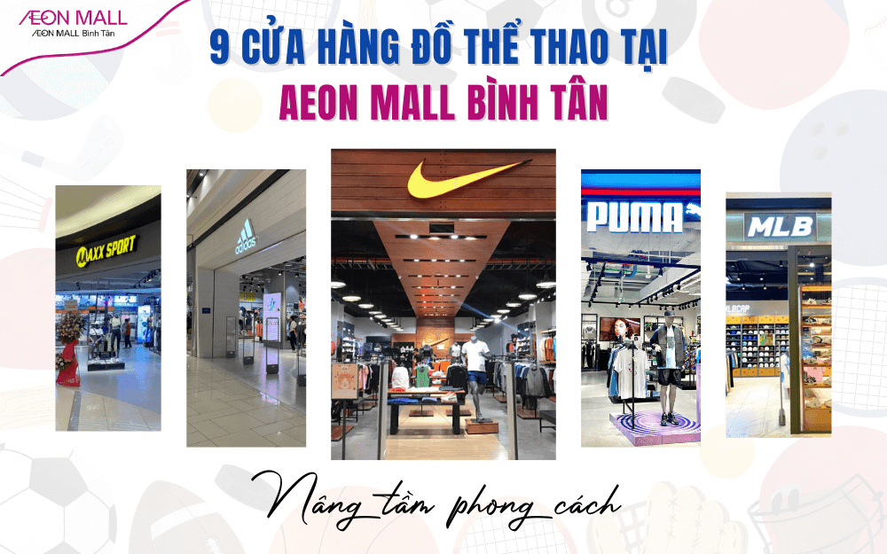 TOP 9 cửa hàng đồ thể thao chính hãng, chất lượng hiện nay