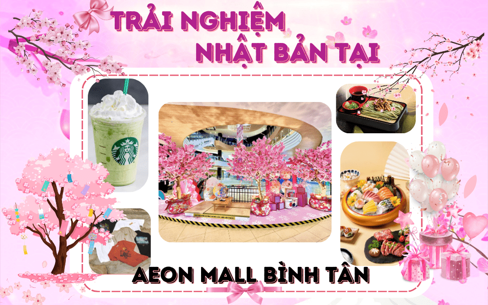 TRẢI NGHIỆM “CUỘC SỐNG NHẬT BẢN” TẠI AEON MALL BÌNH TÂN