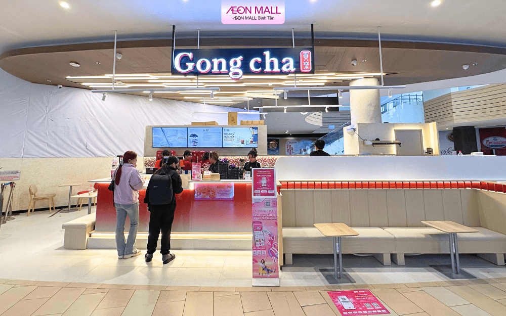 "Trà Cung Đình" Gong Cha Chính Thức Khai Trương Tại AEON MALL Bình Tân: Thưởng Thức Ngay!