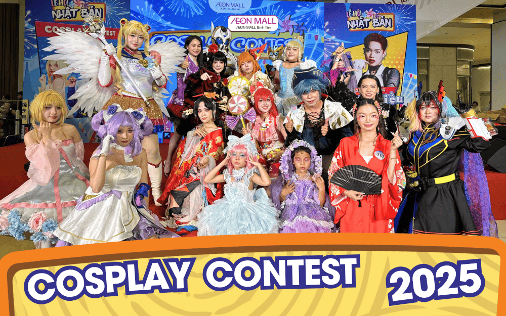 Bùng Nổ Sáng Tạo Cùng Cuộc Thi Cosplay Contest 2025 Tại AEON MALL Bình Tân