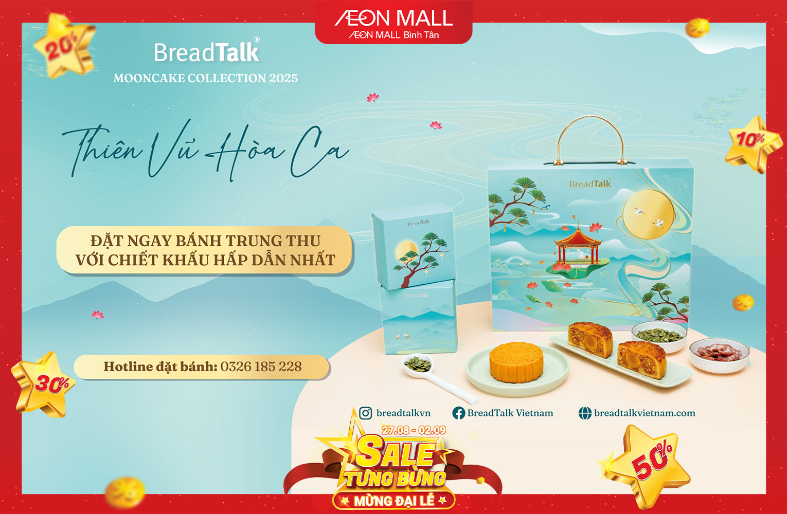 Thiên Vũ Hòa Ca – Bản giao hưởng của đất trời, thanh âm an yên của Mùa Trăng năm nay tại BreadTalk