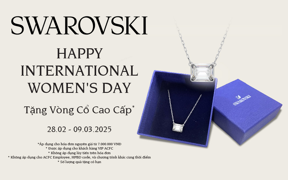 INTERNATIONAL WOMEN'S DAY - TẶNG VÒNG CỔ CAO CẤP