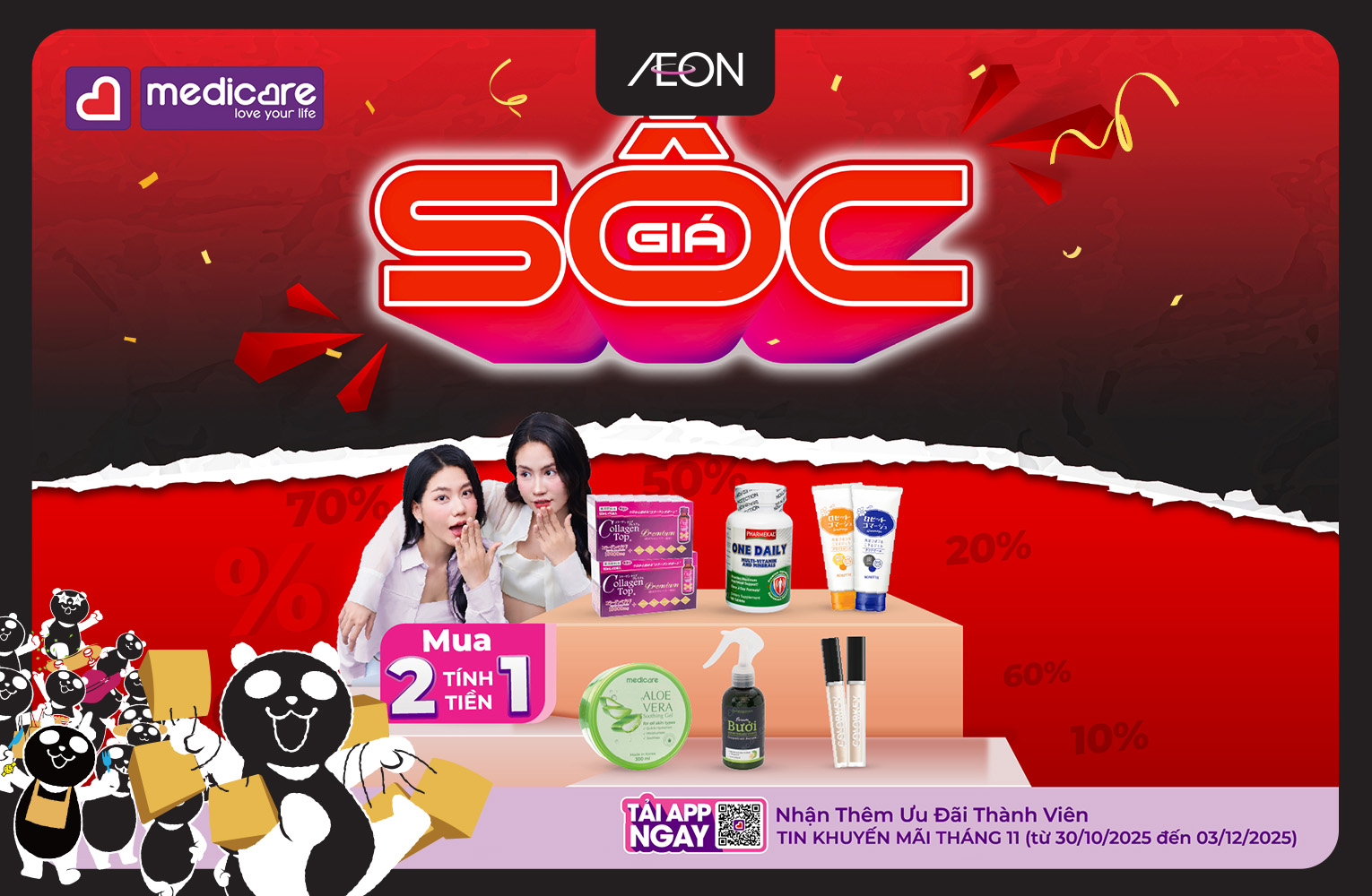 RỘN RÀNG SĂN DEAL - GIẢM SỐC ĐẾN 50%