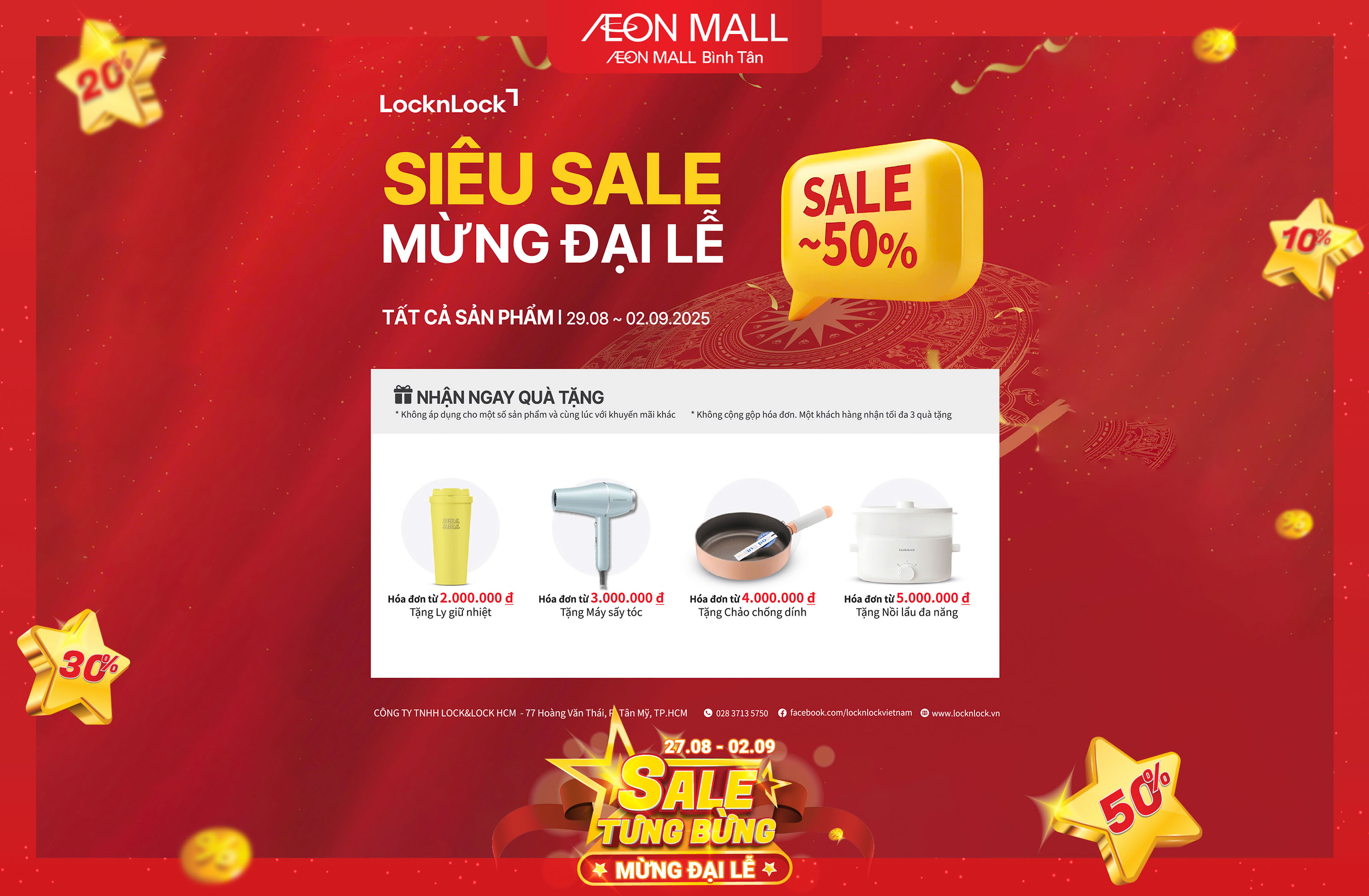 QUỐC KHÁNH 02/09 - SIÊU SALE MỪNG ĐẠI LỄ
