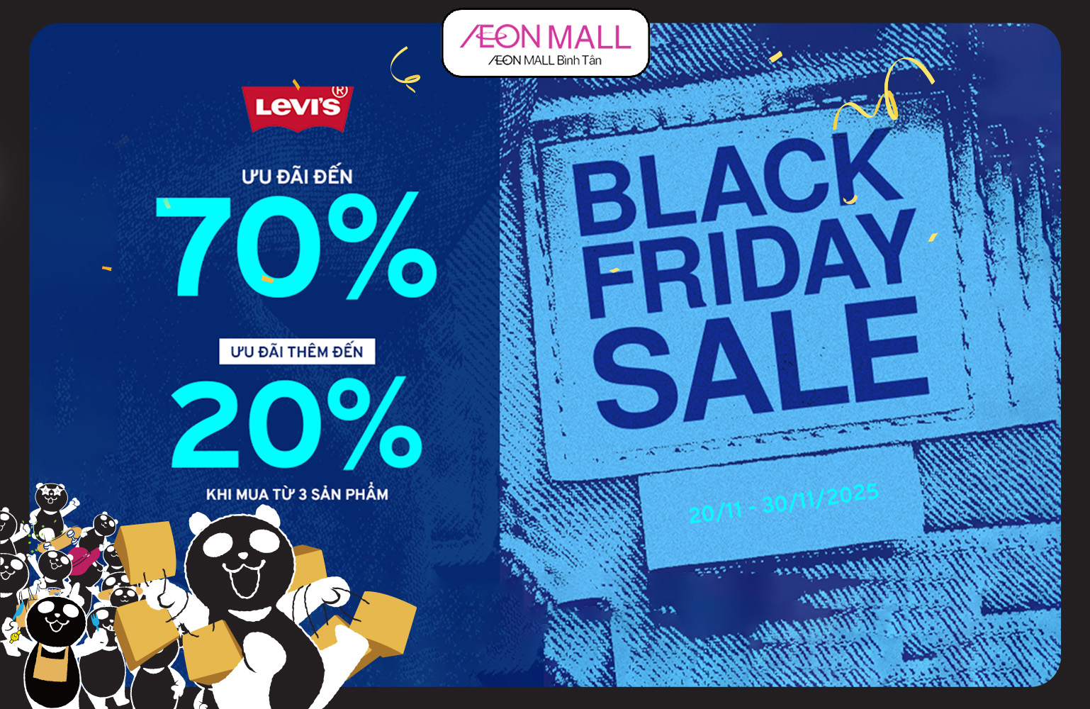 LEVI'S BLACK FRIDAY - SALE UP TO 70%