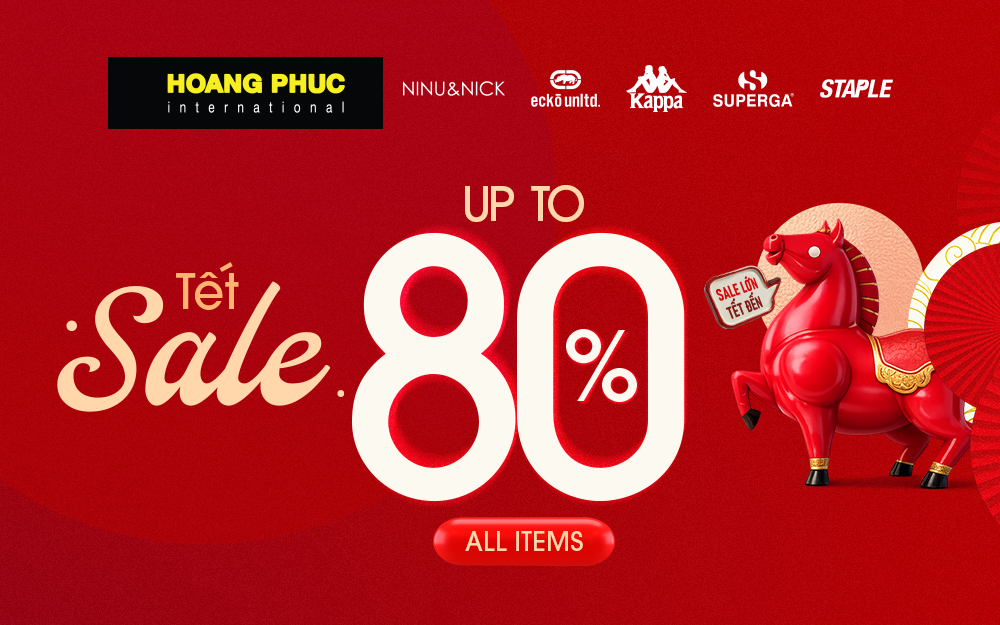 LUNAR NEW YEAR SALE – ĐÓN TẾT, LÊN ĐỒ MỚI