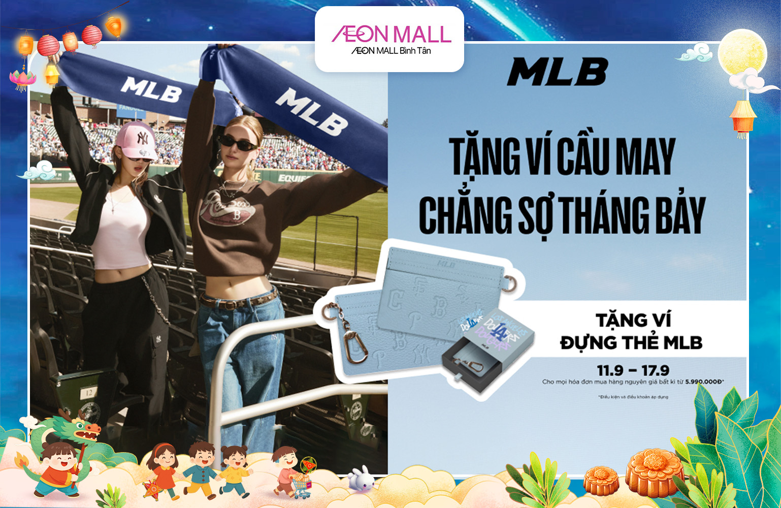 TẶNG VÍ CẦU MAY - CHẲNG SỢ THÁNG BẢY CÙNG MLB