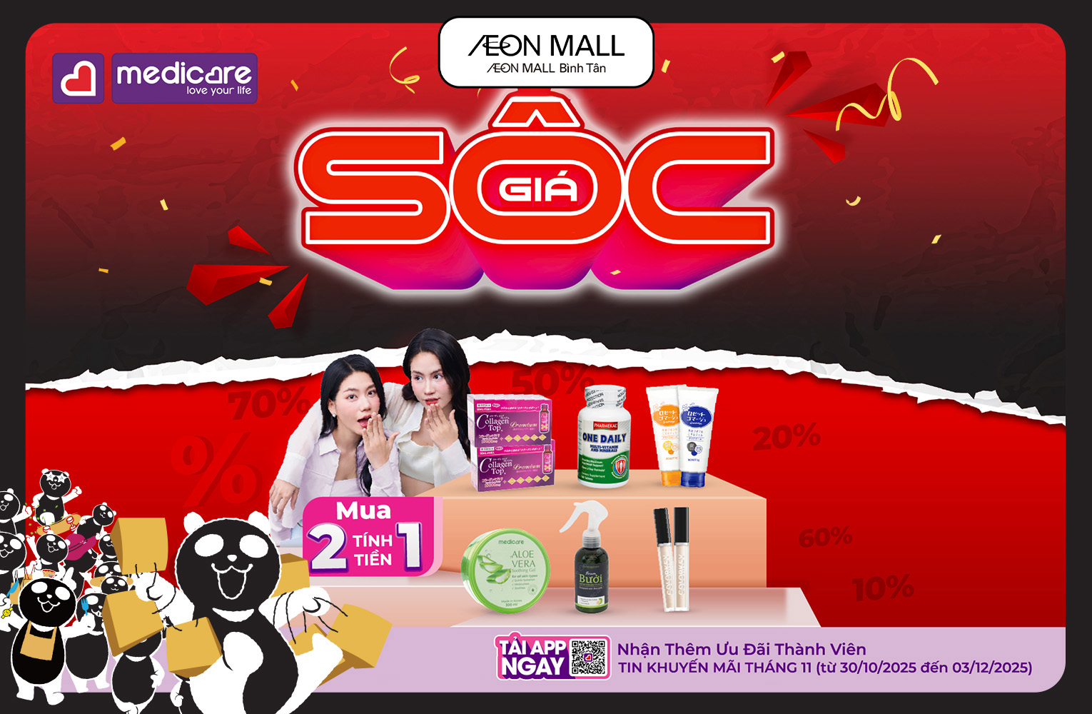 RỘN RÀNG SĂN DEAL - GIẢM SỐC ĐẾN 50%