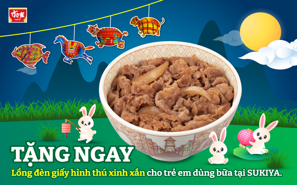 SUKIYA | VUI TRUNG THU - RƯỚC ĐÈN PHÁ CỖ