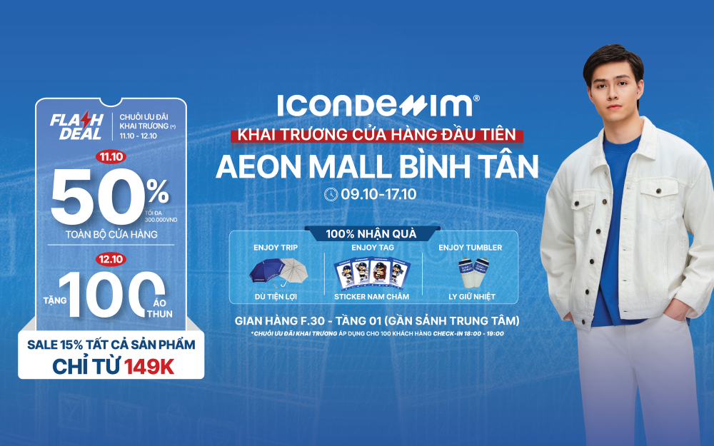 ICONDENIM GRAND OPENING