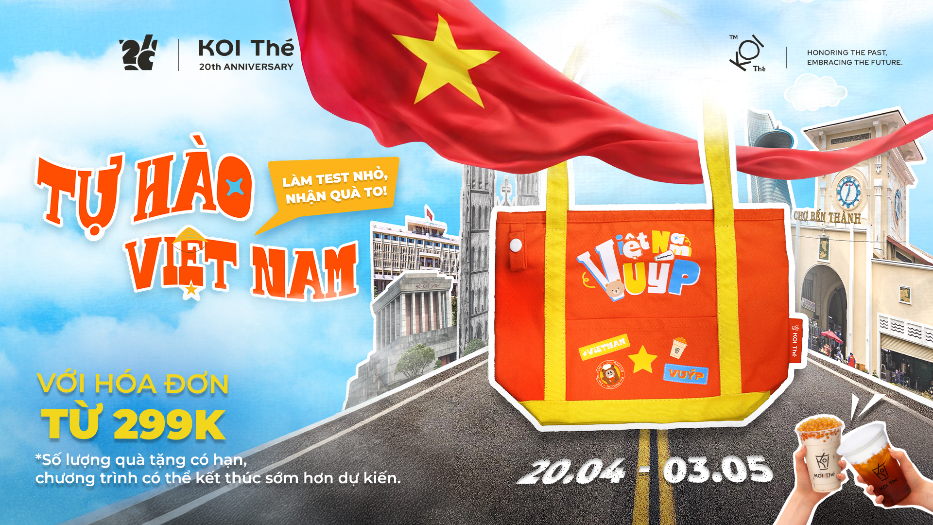 TỰ HÀO VIỆT NAM – LÀM TEST NHỎ, NHẬN QUÀ TO